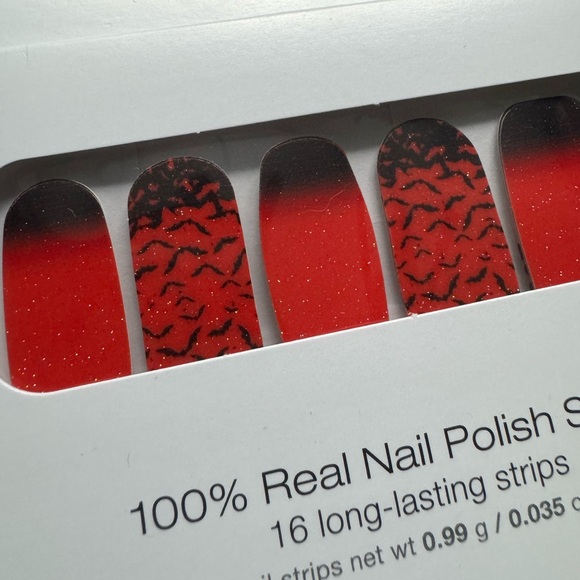 BNIB 4 pack color street goth Halloween - 2 watch your web 2 do your fang - Picture 4 of 5